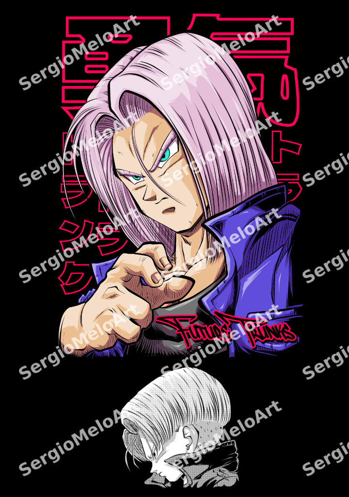 Fanart Trunks do Futuro