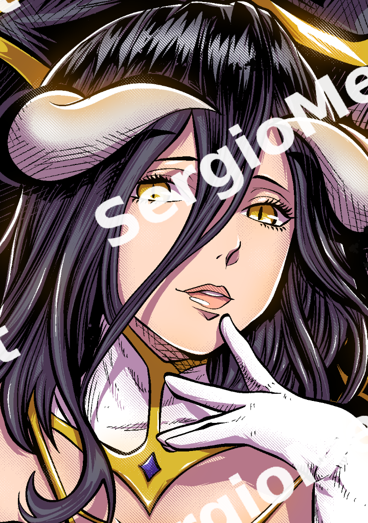Fanart de Albedo