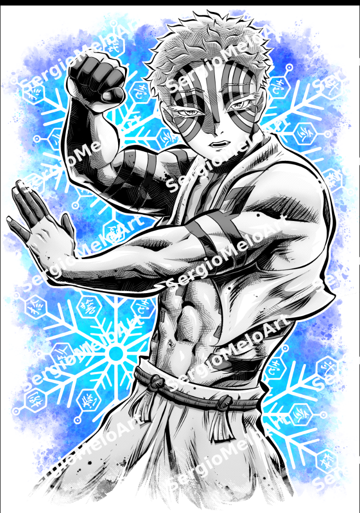 Fanart de Akaza