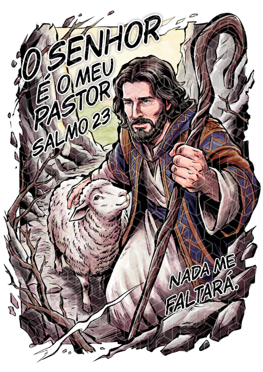 Arte O Senhor é Meu Pastor