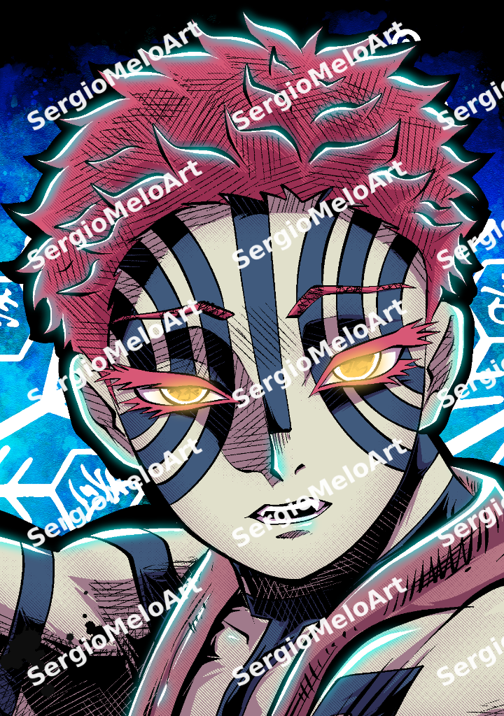 Fanart de Akaza