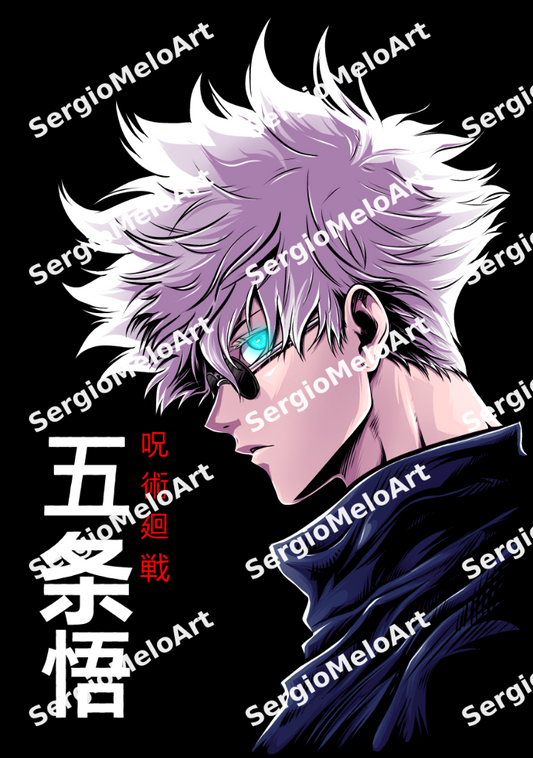 Satoru Gojo fanart