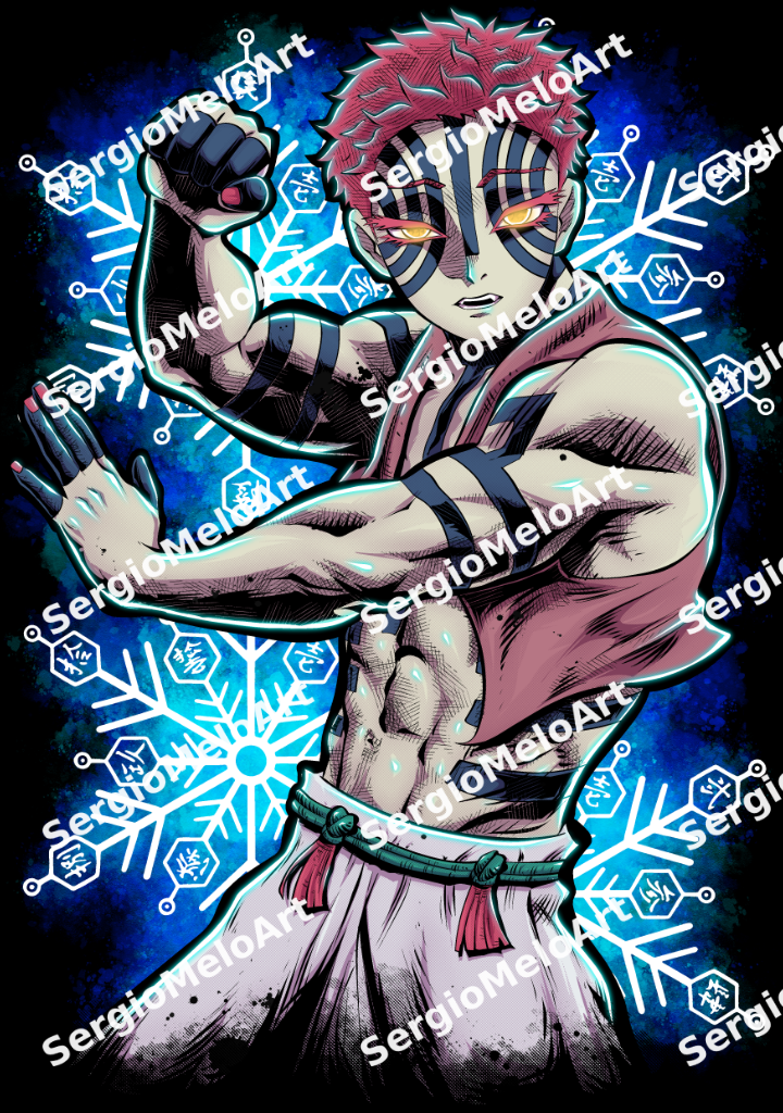 Fanart de Akaza