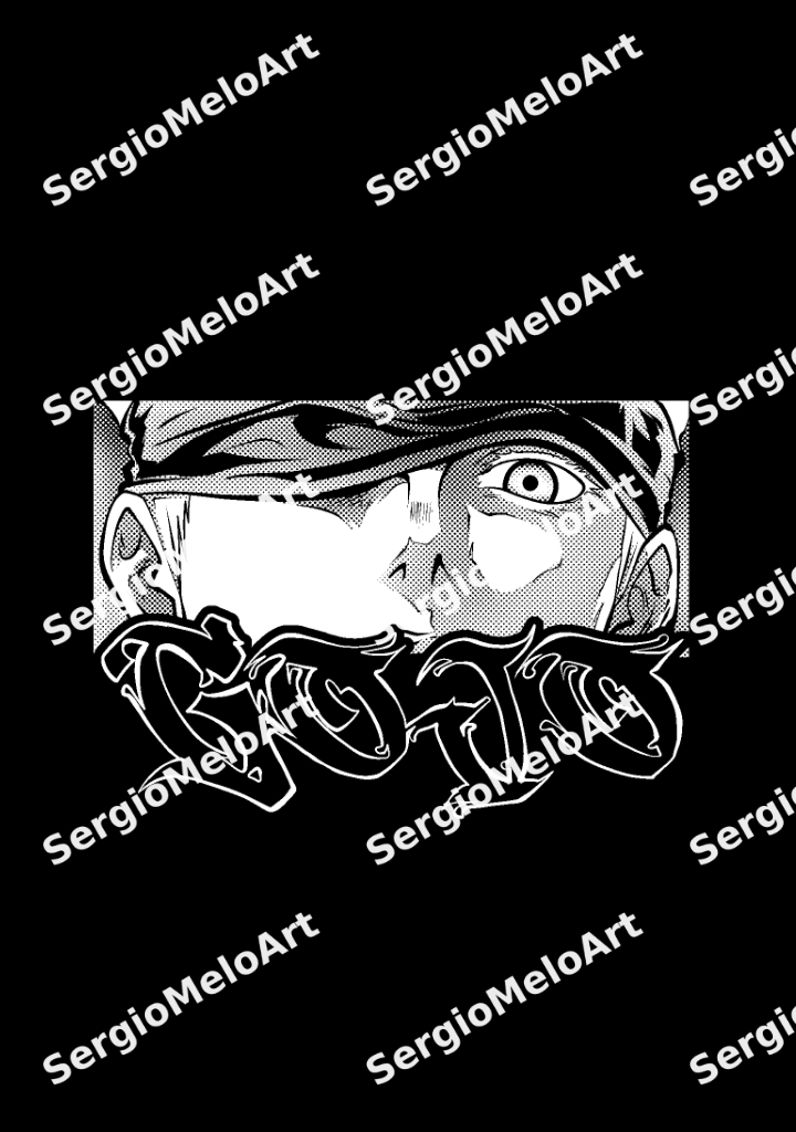 Satoru Gojo - Arte digital Limitada - Disponível até 03-01-2026