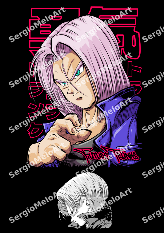 Fanart Trunks do Futuro
